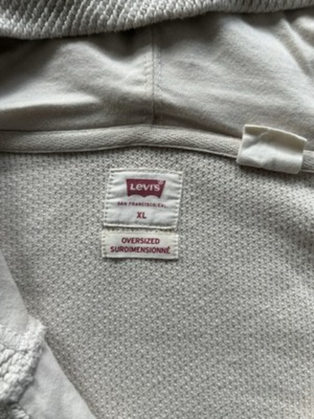 Levi's Hoodie Size XL Tan Casual - Picture 3 of 12